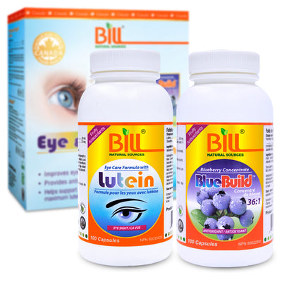 BILL Natural Sources® Eye & Vision Combo Pack