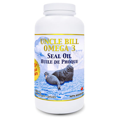 标叔® Omega-3 海豹油 500毫克 软胶囊