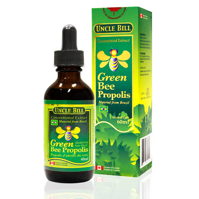 UNCLE BILL® Green Bee Propolis (Alcohol Free)