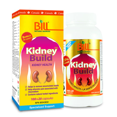 BILL Natural Sources® KidneyBuild™120 Capsules