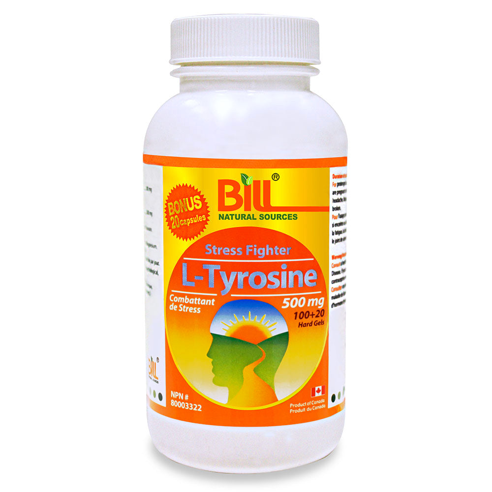 BILL Natural Sources® L-Tyrosine™ 500mg 120 Capsules