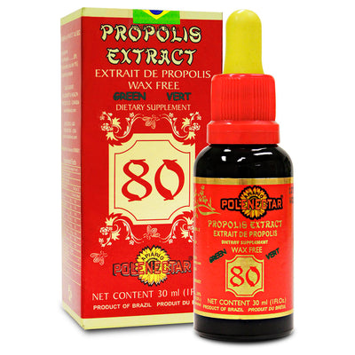 Polenectar® Green Bee Propolis Liquid (Wax Free 80) 30ml