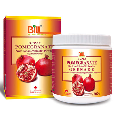 BILL Natural Sources® Pomegranate Drink Mix Powder 300g