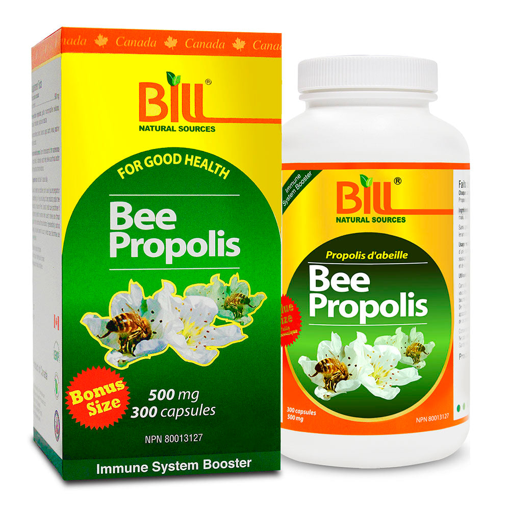 BILL Natural Sources® Bee Propolis 500mg Capsules