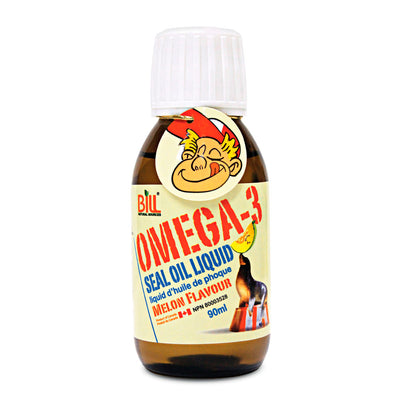 BILL Natural Sources® Omega-3 Seal Oil Liquid Melon Flavour 90ml