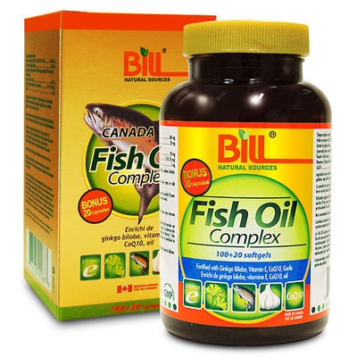 BILL Natural Sources® Fish Oil Complex Softgels
