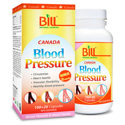 BILL Natural Sources® Blood Pressure 120 capsules