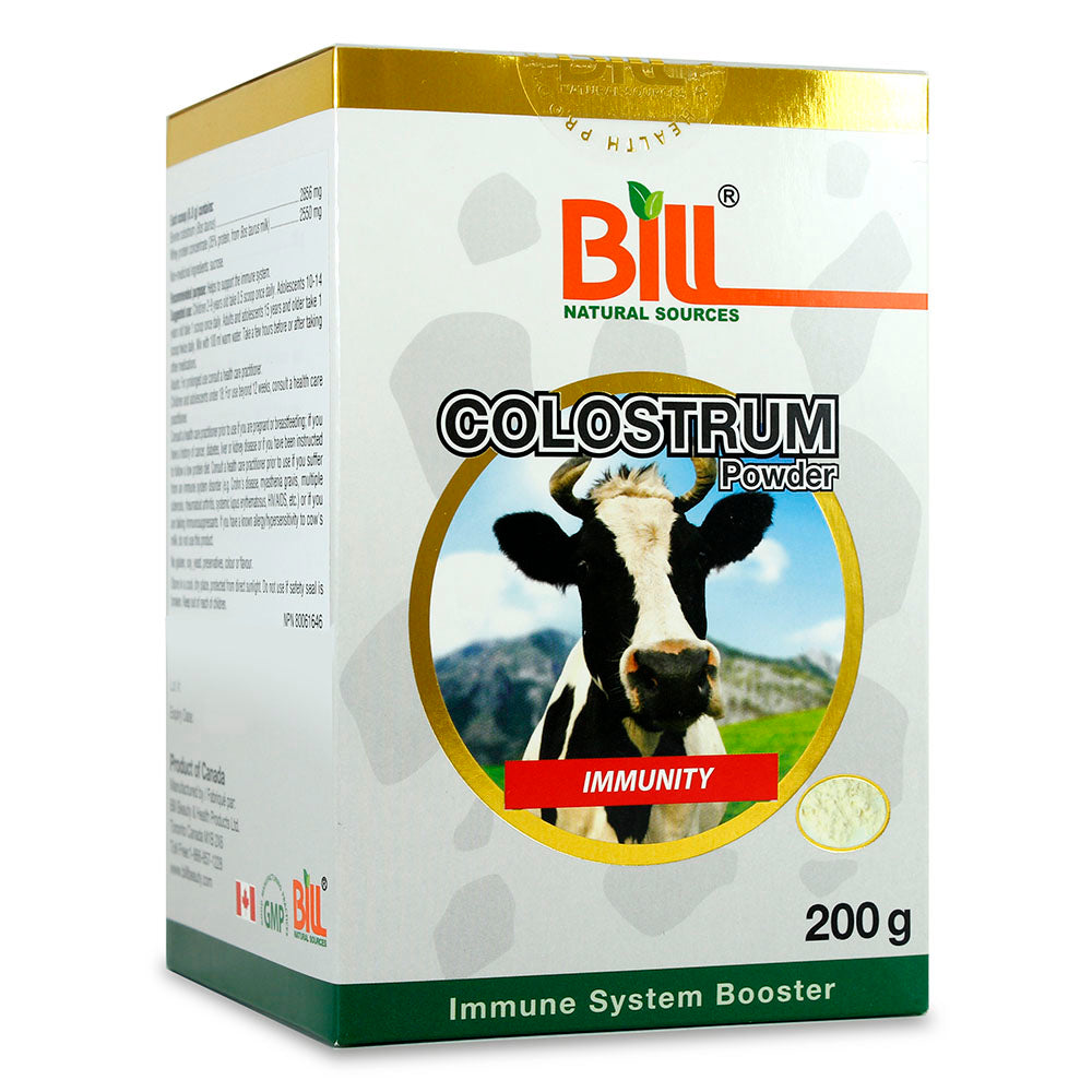 BILL Natural Sources® Colostrum with Whey Protein Powder 200g