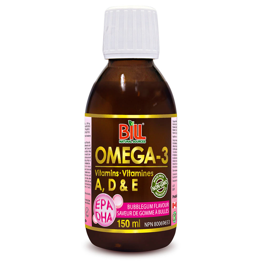 康加美®液态Omega-3 维生素 口香糖味 150 毫升