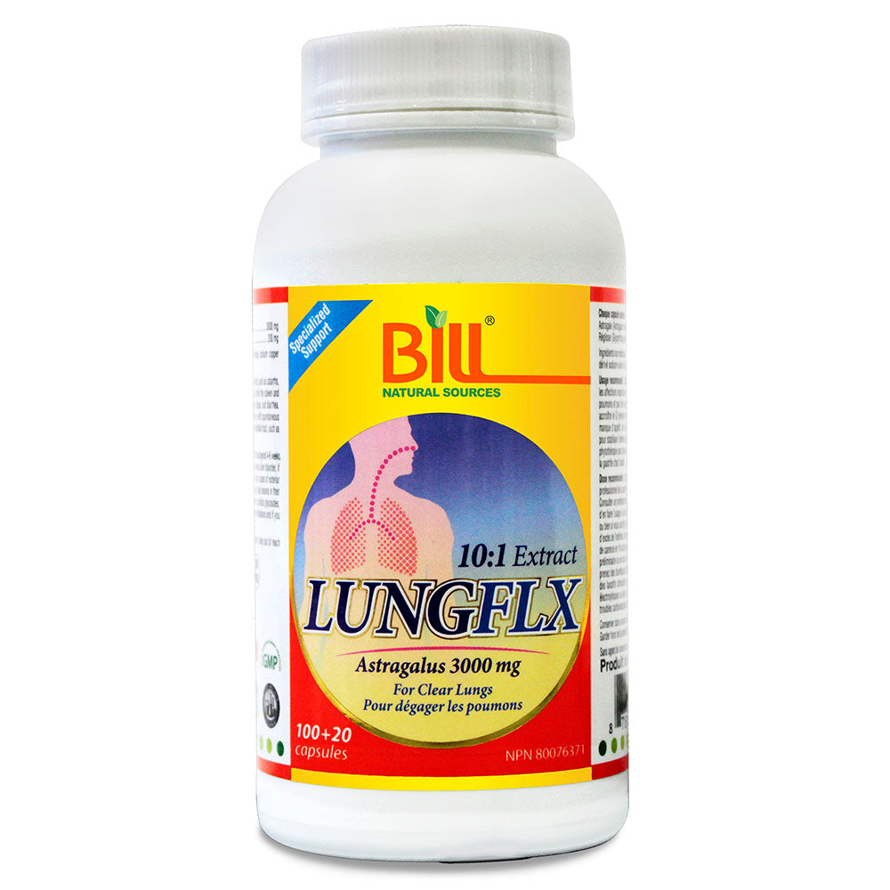 BILL Natural Sources® LungFLX 120 Vegetarian Capsules