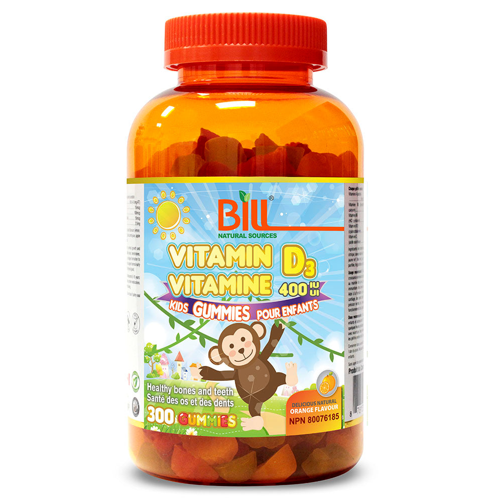 BILL Natural Sources® Vitamin D3 400IU  Kids