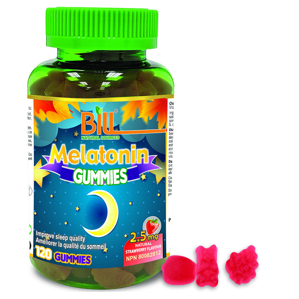 BILL Natural Sources® Melatonin 120 Gummies