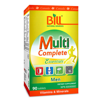 BILL Natural Sources® Multi Complete Essentials For Men 90 tablets