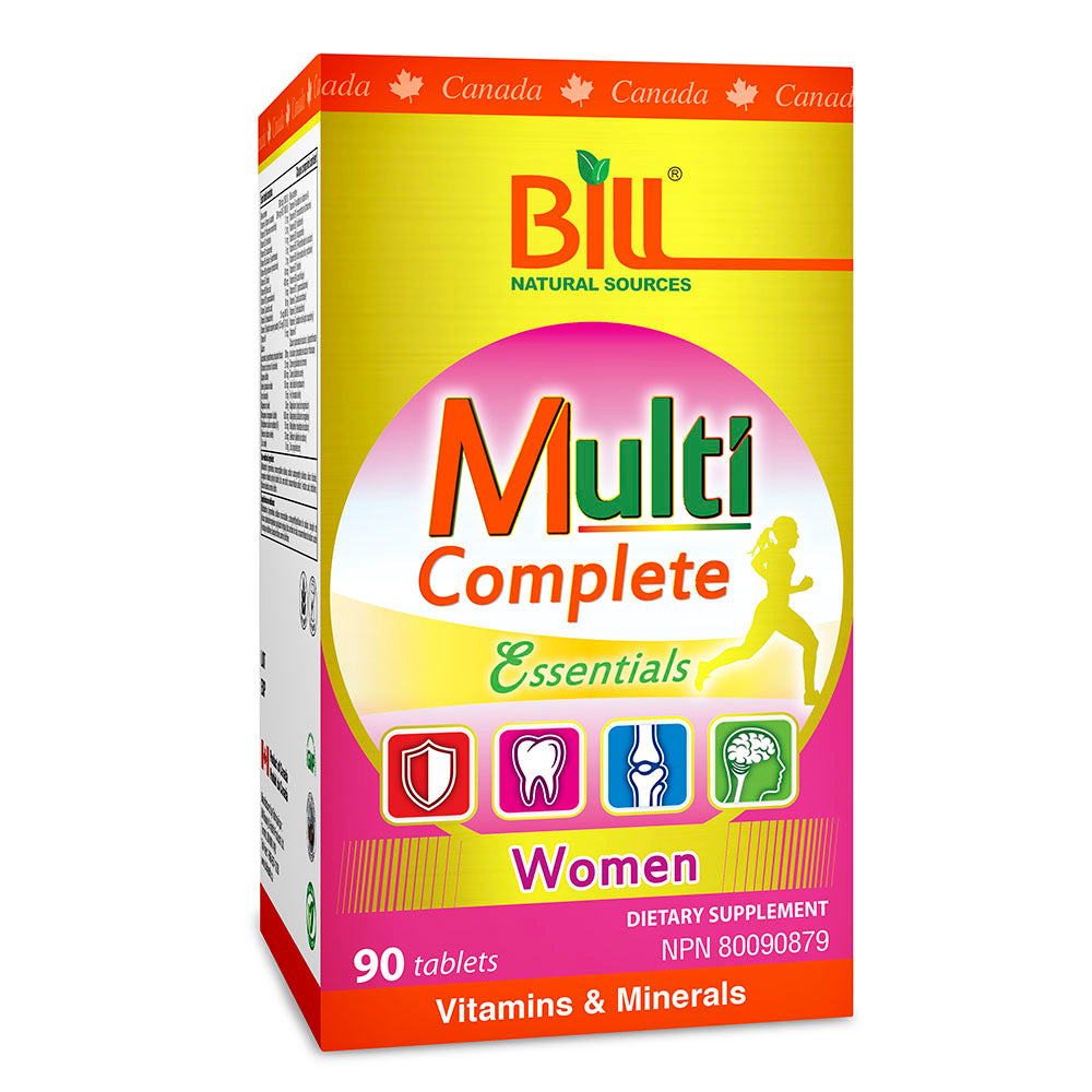 BILL Natural Sources® Multi Complete Essentials For Women 90 tablets