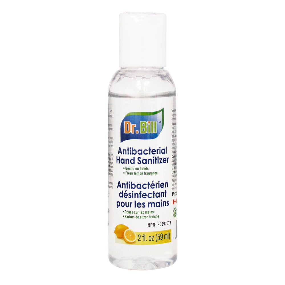 Dr. BILL Antibacterial Hand Sanitizer Gel 59ml(Lemon Flavour)
