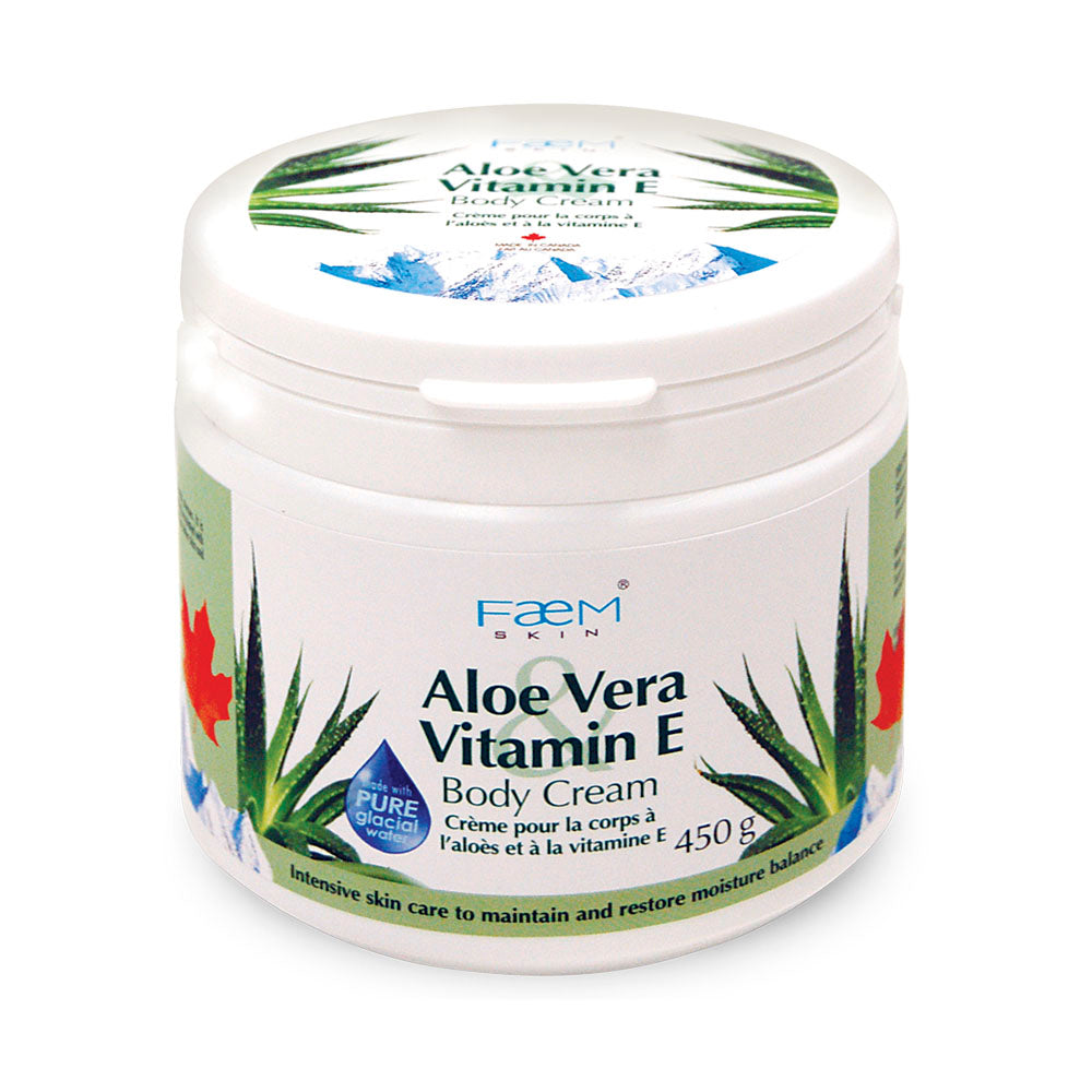 Faem Skin® Body Cream with Aloe Vera & Vitamin E 450g