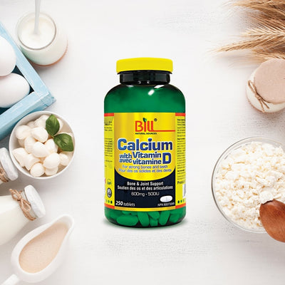 BILL Natural Sources® Calcium with Vitamin D3 250 Tablets